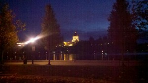 The Capital at night