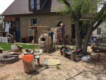 Clay/Cobb oven addition.